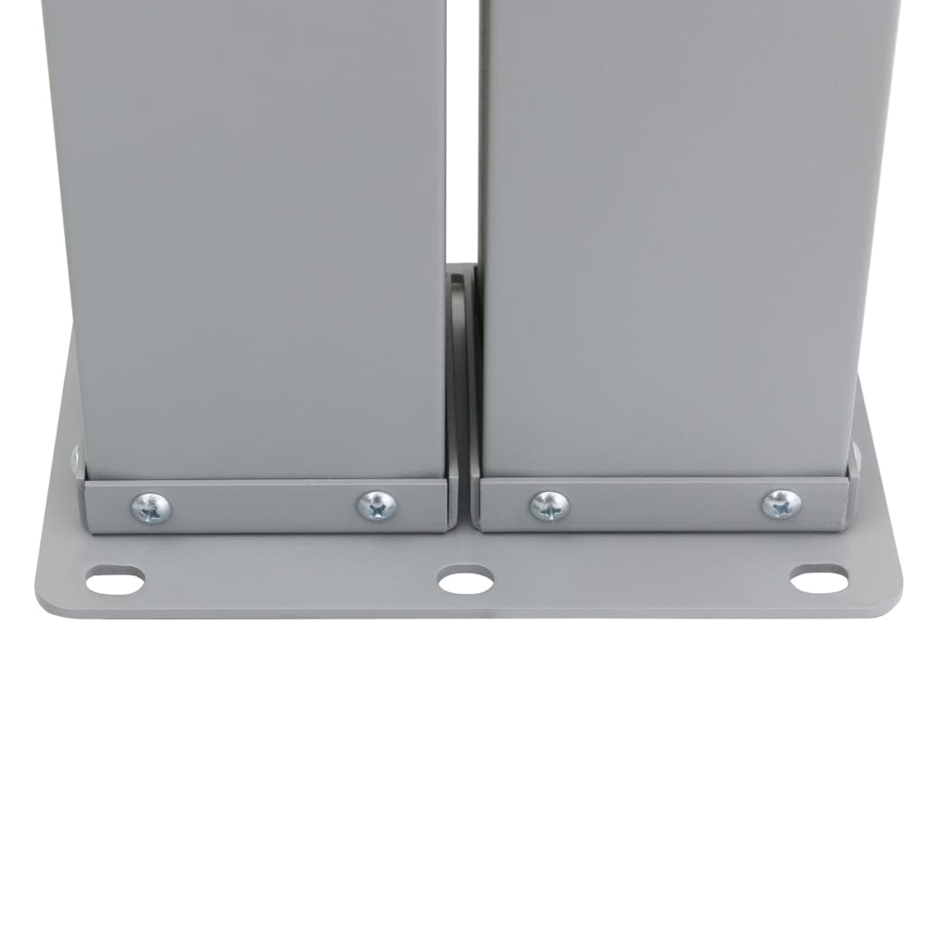 vidaXL Retractable Side Awning Black 160x600 cm