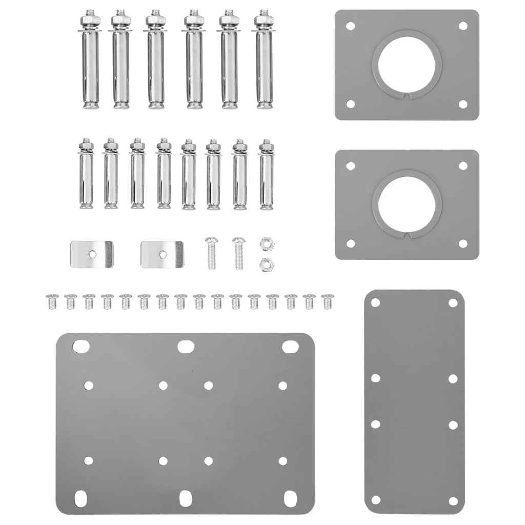 vidaXL Retractable Side Awning Black 160x600 cm