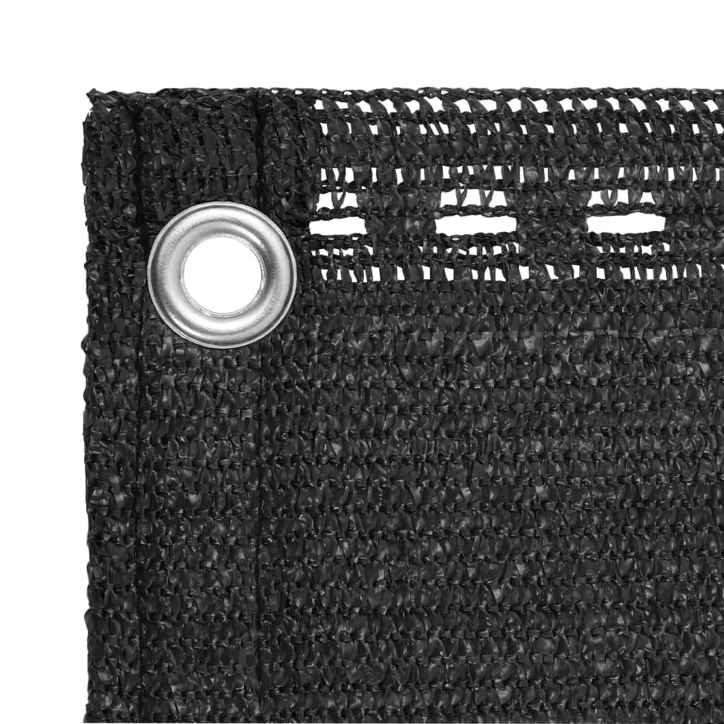 vidaXL Balcony Screen HDPE 75x600 cm Anthracite