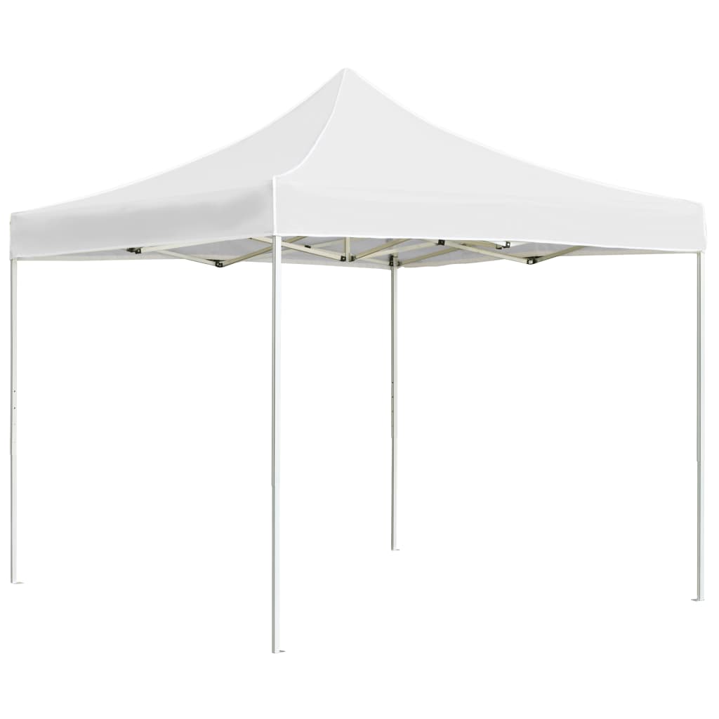 vidaXL Professional Folding Party Tent Aluminium 3x3 m White