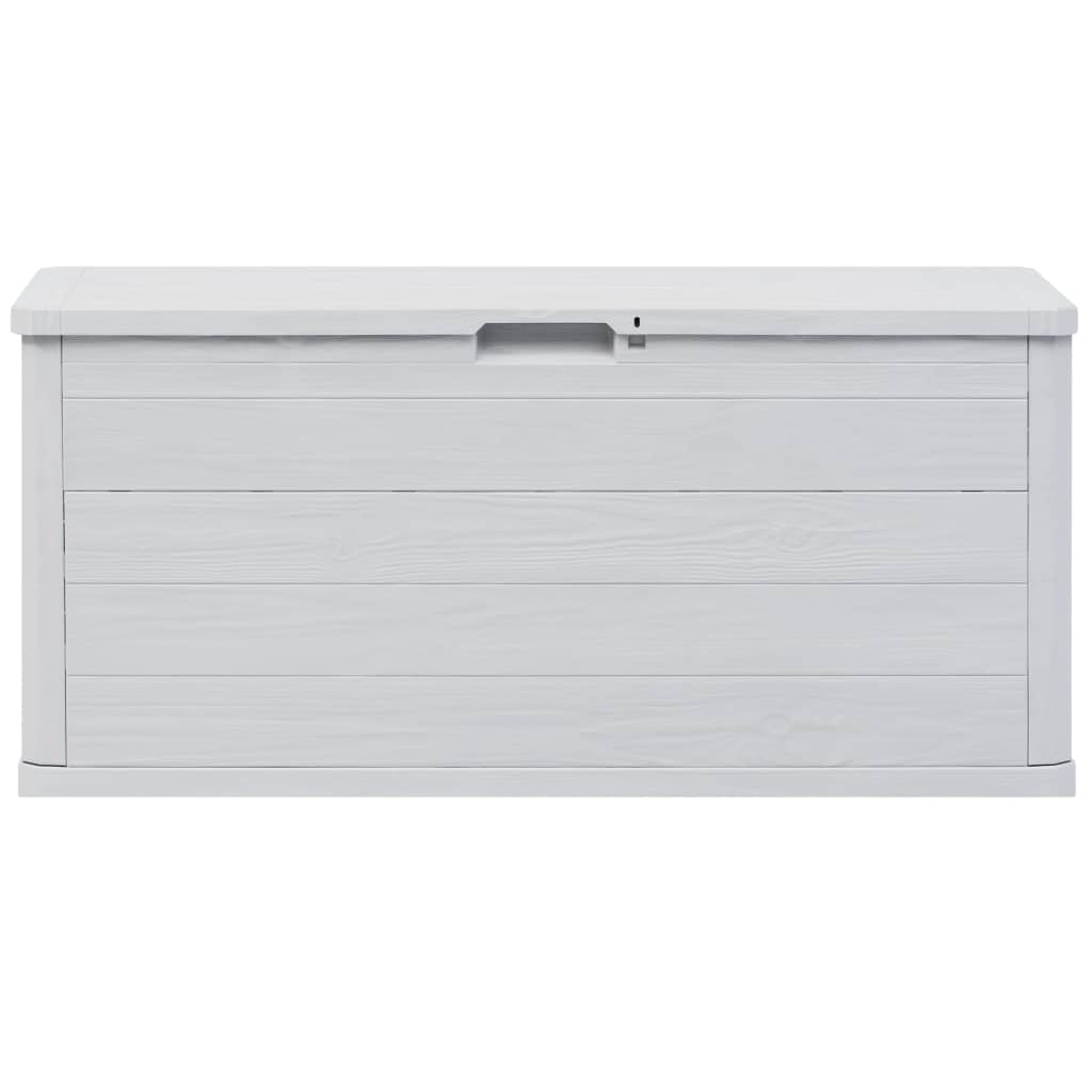 vidaXL Garden Storage Box 280 L Light Grey