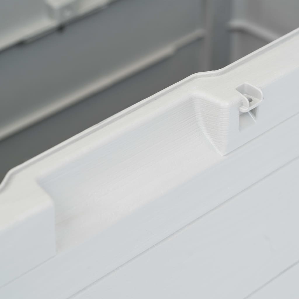 vidaXL Garden Storage Box 280 L Light Grey