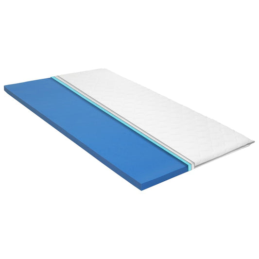 vidaXL Mattress Topper 180x200 cm Visco Memory Foam 6 cm