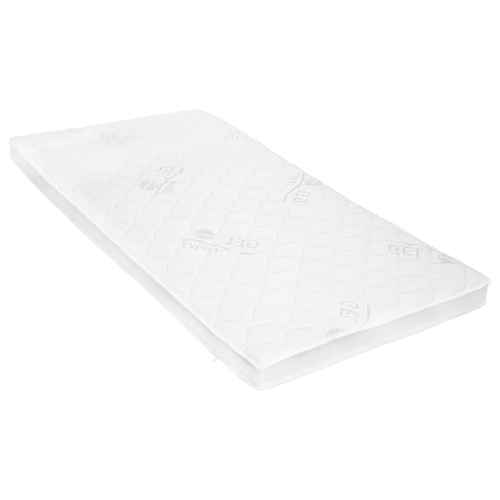 vidaXL Mattress Topper 90x200 cm Gel Foam 7 cm