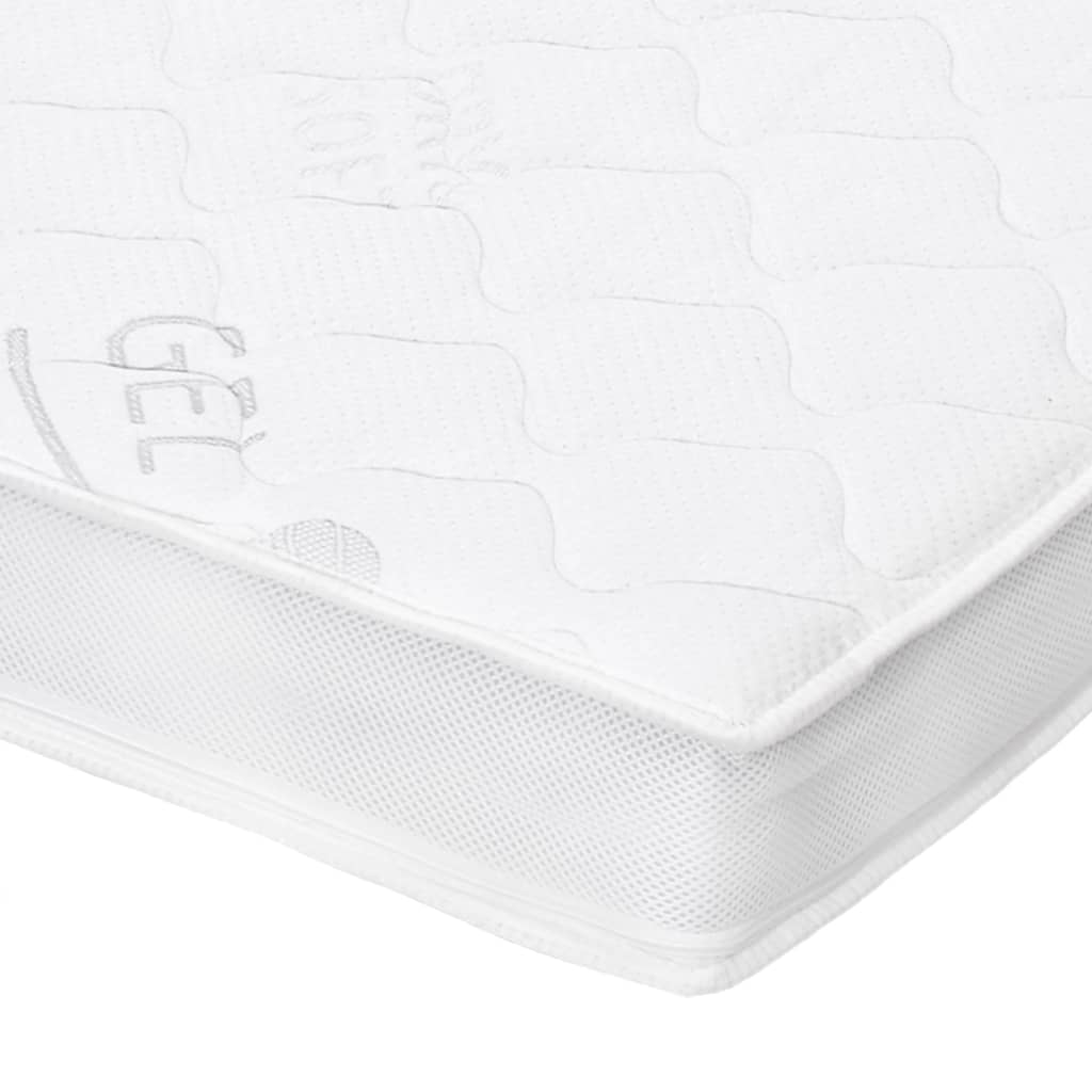 vidaXL Mattress Topper 90x200 cm Gel Foam 7 cm
