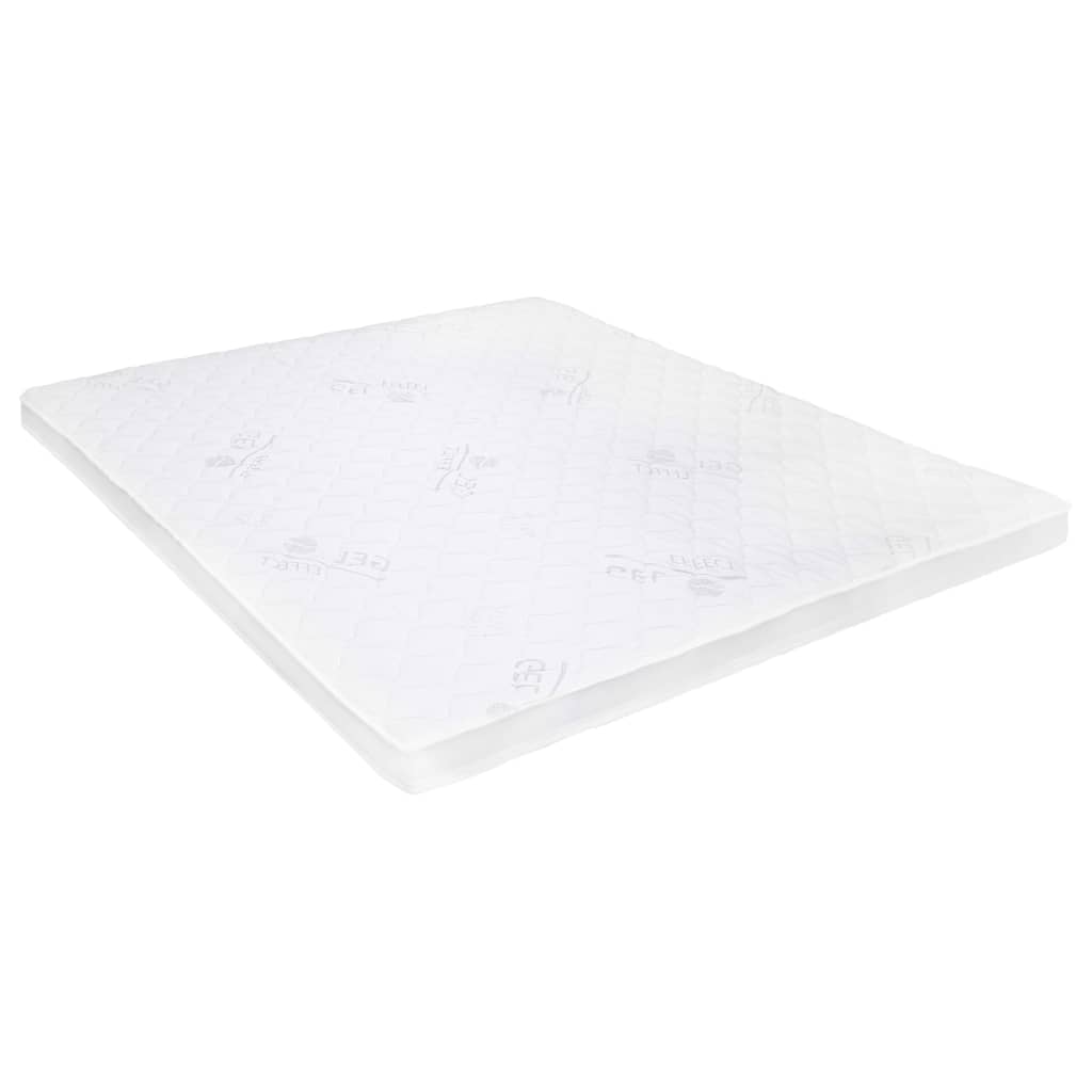 vidaXL Mattress Topper 180x200 cm Gel Foam 7 cm