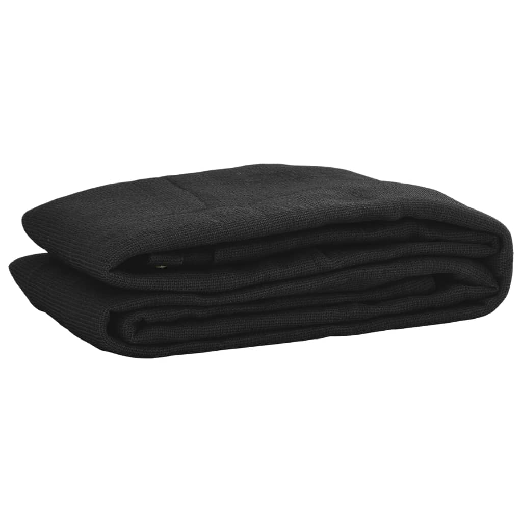 vidaXL Trailer Net HDPE 2x3 m Black