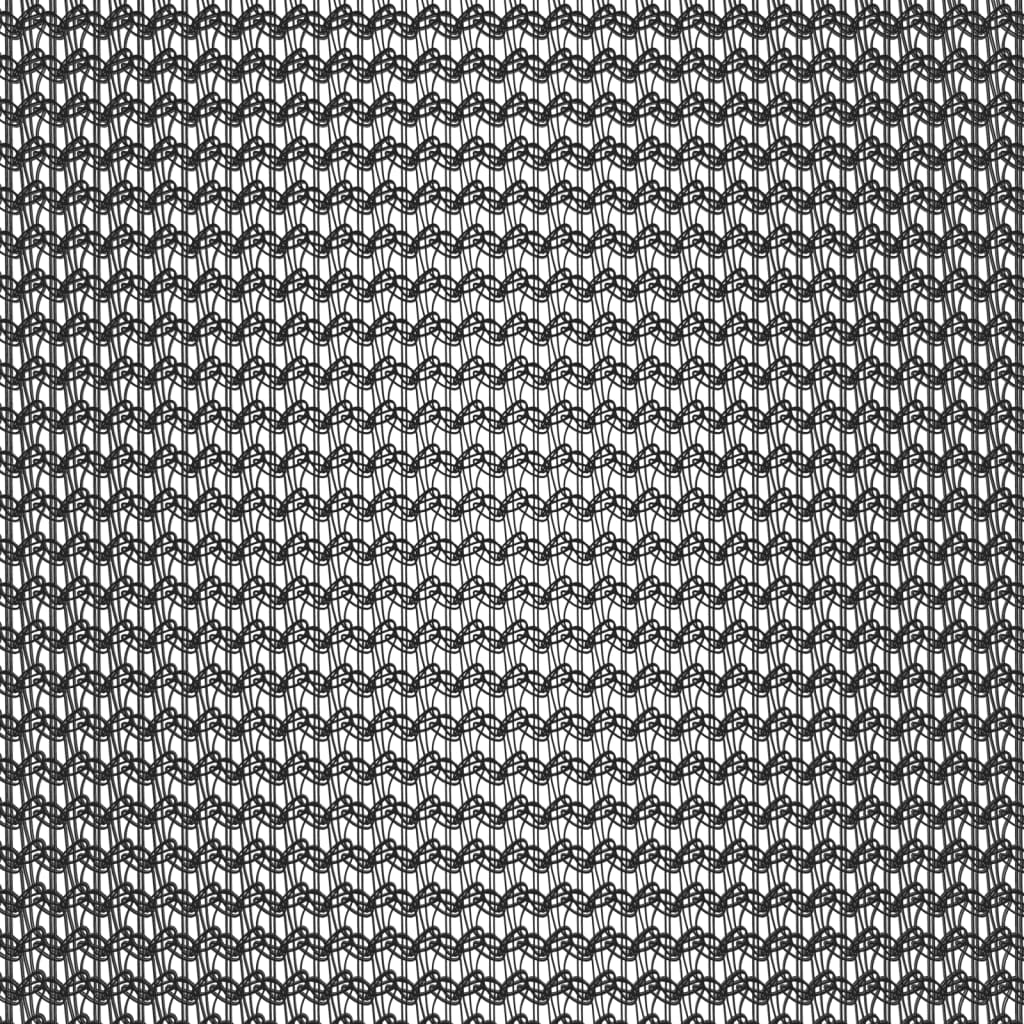 vidaXL Trailer Net HDPE 2x3 m Black