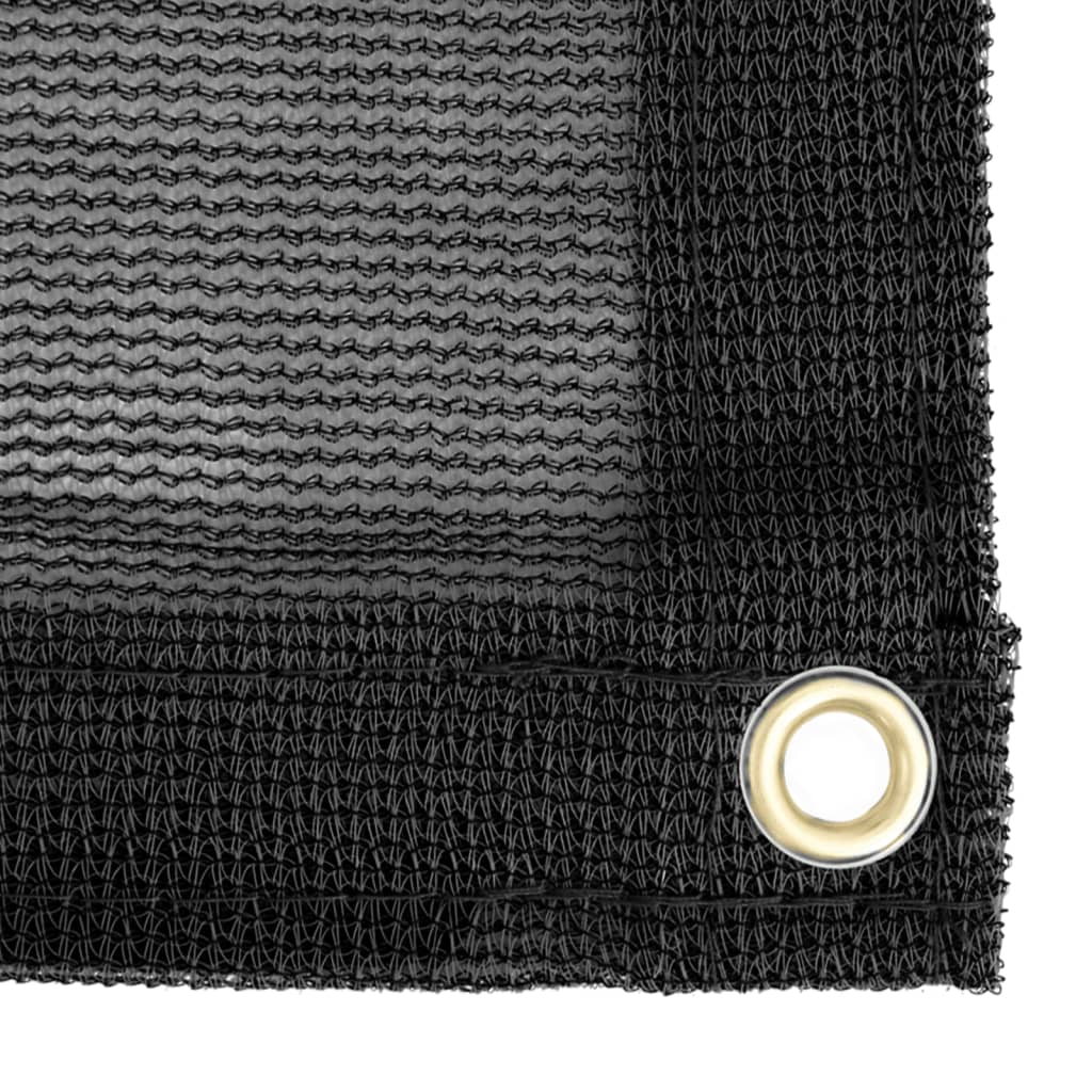 vidaXL Trailer Net HDPE 2.5x3.5 m Black