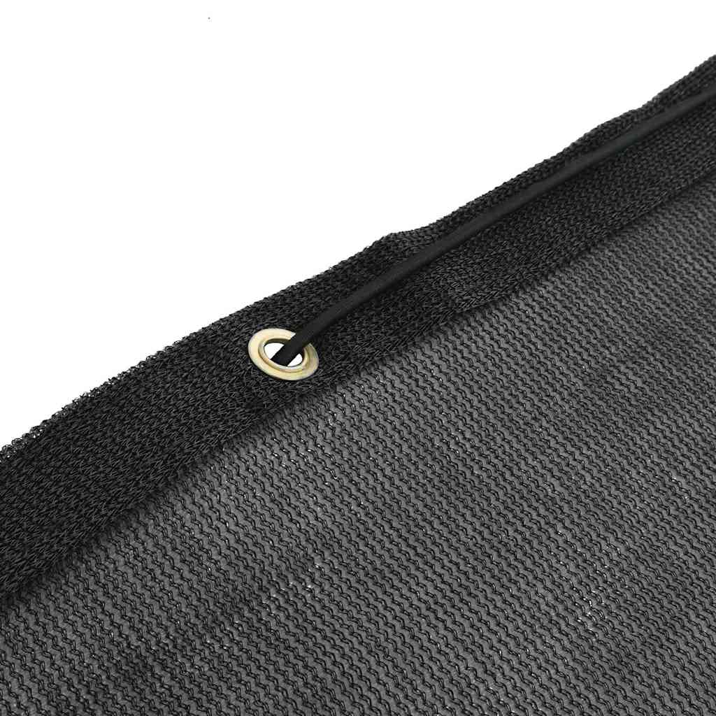 vidaXL Container Net HDPE 3x6 m Black