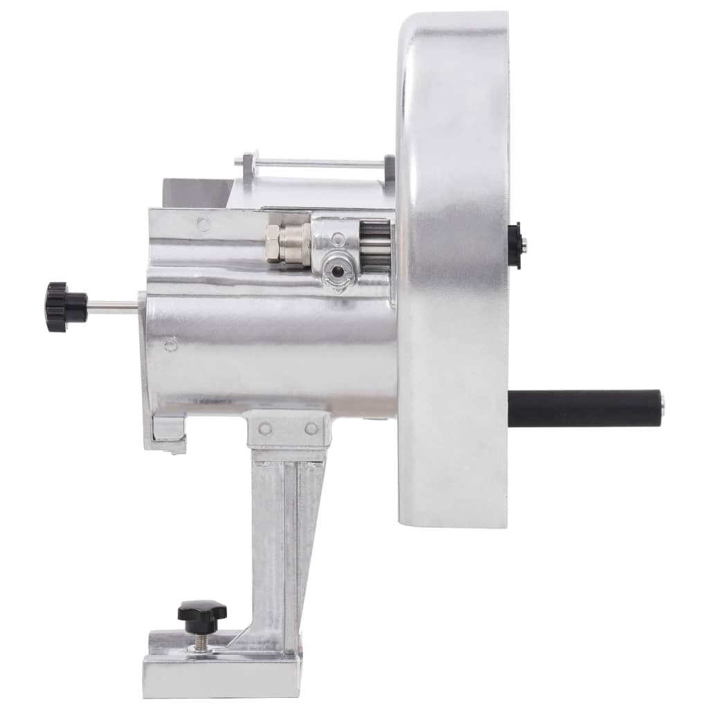 vidaXL Manual Vegetable Cutter Silver 22x44.5 cm Aluminum