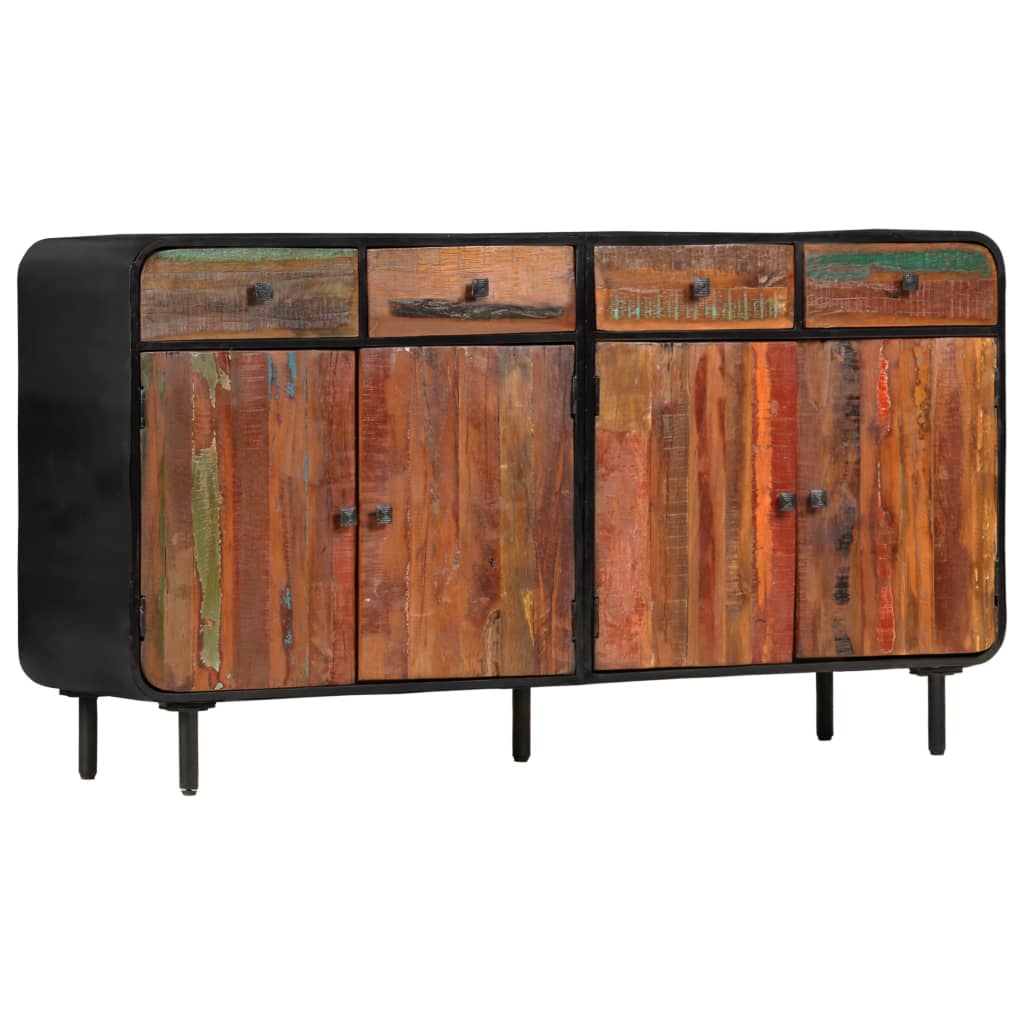 vidaXL Sideboard Solid Reclaimed Wood 140x35x76 cm