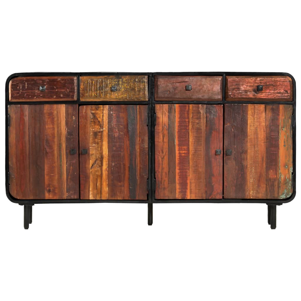 vidaXL Sideboard Solid Reclaimed Wood 140x35x76 cm