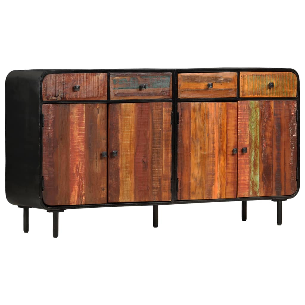 vidaXL Sideboard Solid Reclaimed Wood 140x35x76 cm