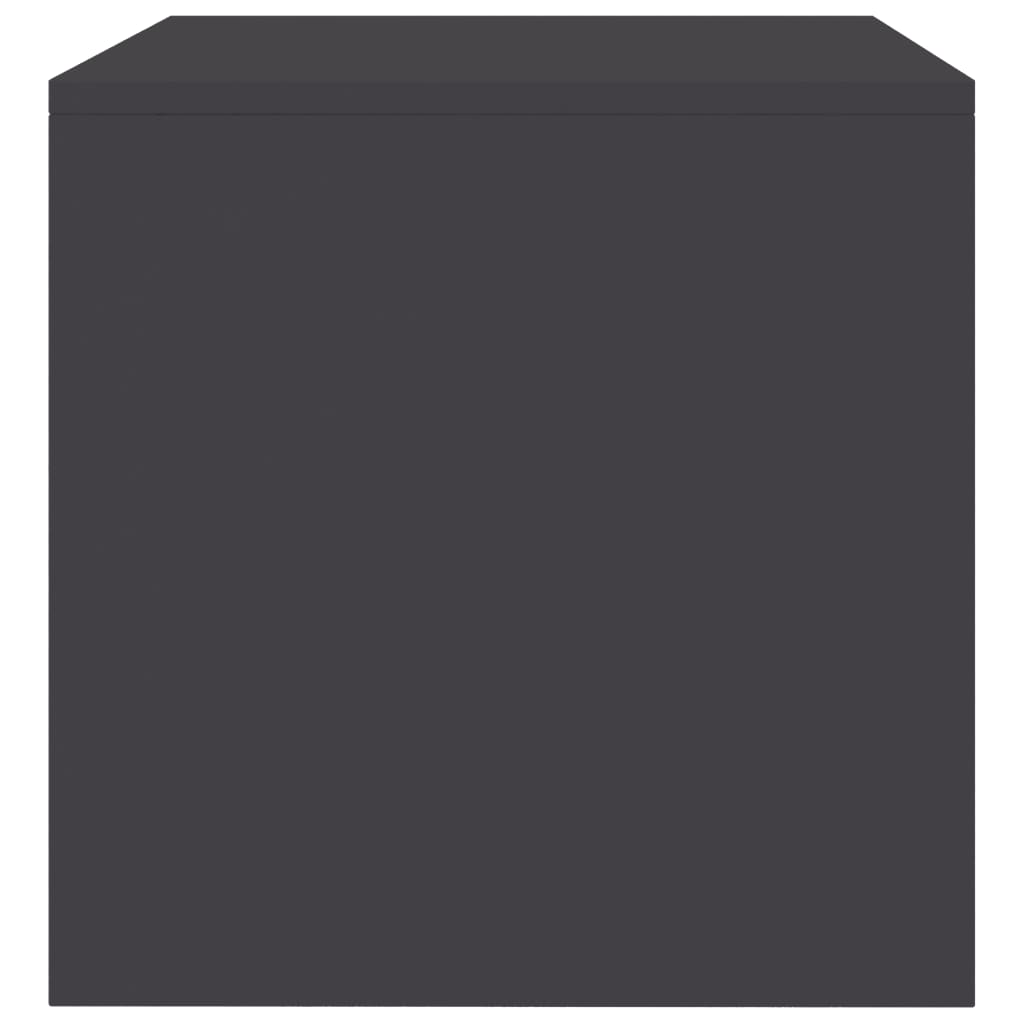 vidaXL TV Cabinet Grey 100x40x40 cm Engineered Wood