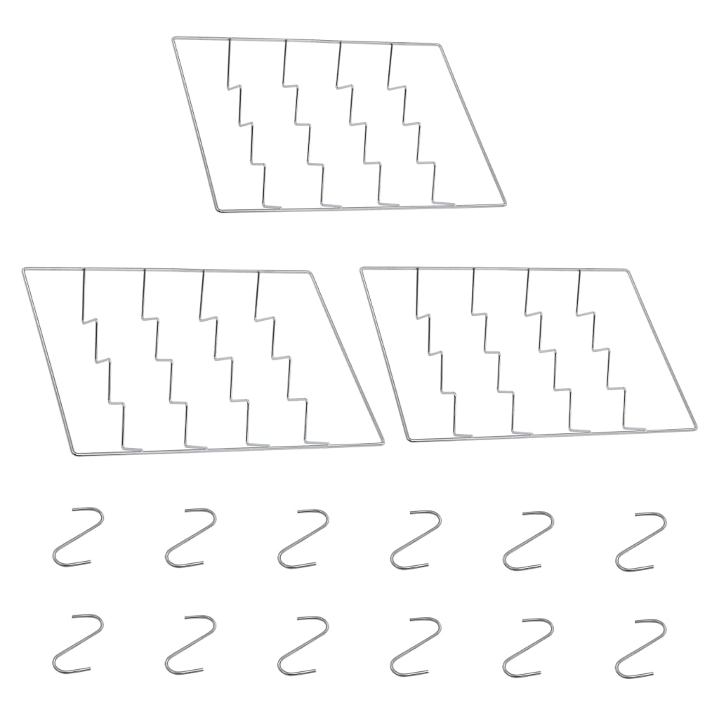 vidaXL BBQ Oven Smoker with 1kg Wood Chips 44.5x29x124 cm