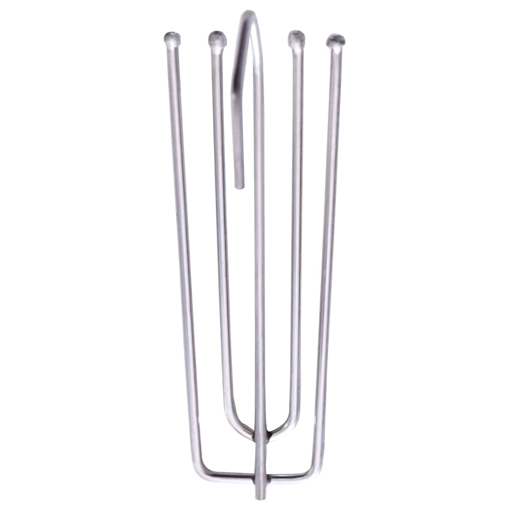 vidaXL Blackout Curtains with Hooks 2 pcs Blue 140x245 cm