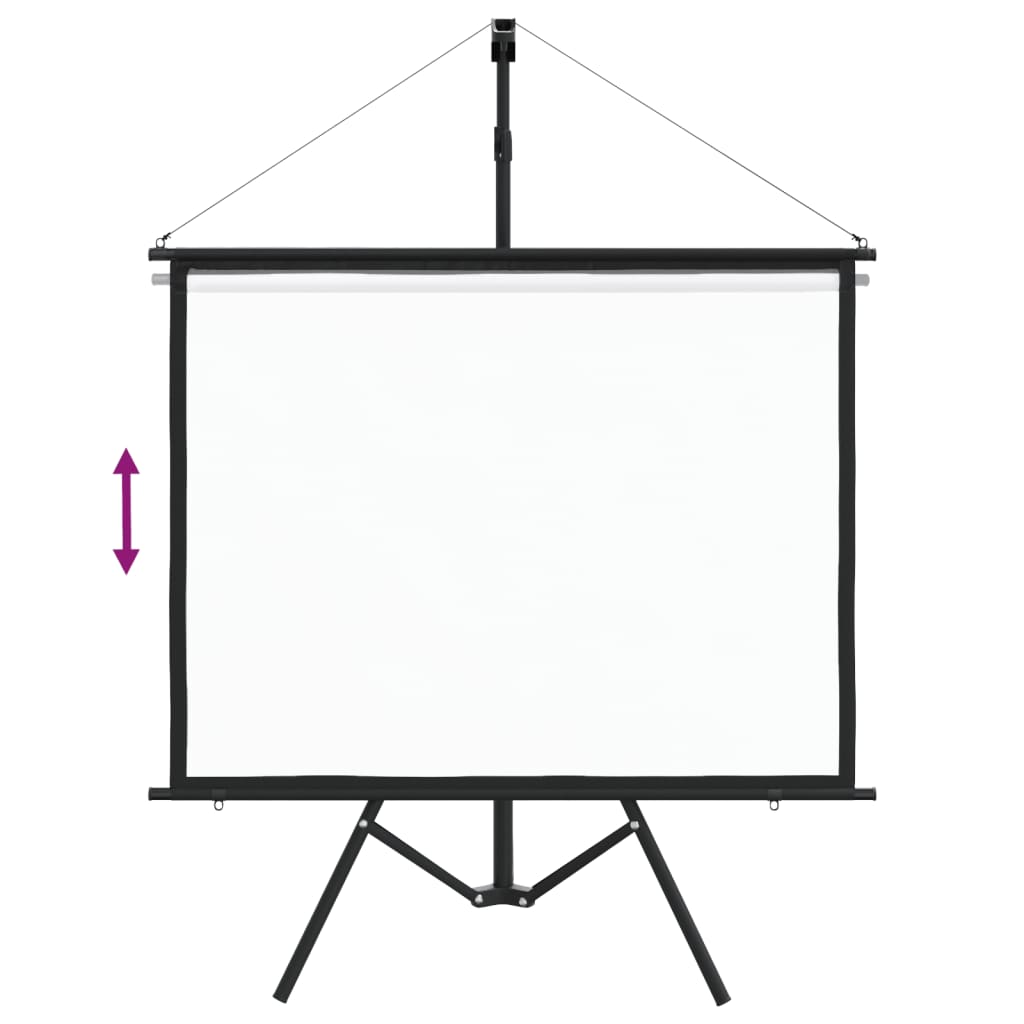 vidaXL Projection Screen with Tripod 50" 4:3