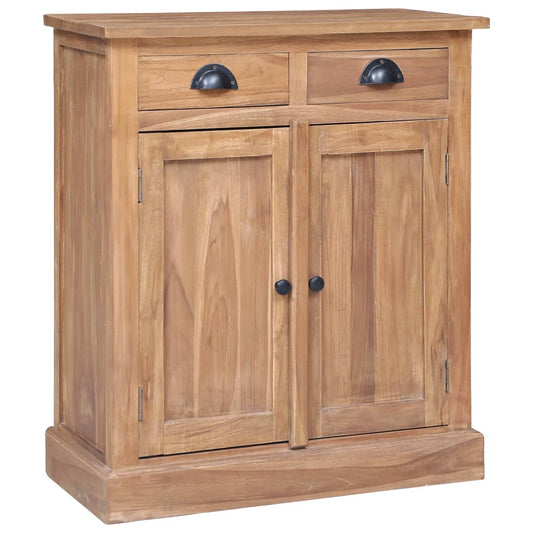 vidaXL Side Cabinet 65x30x75 cm Solid Teak