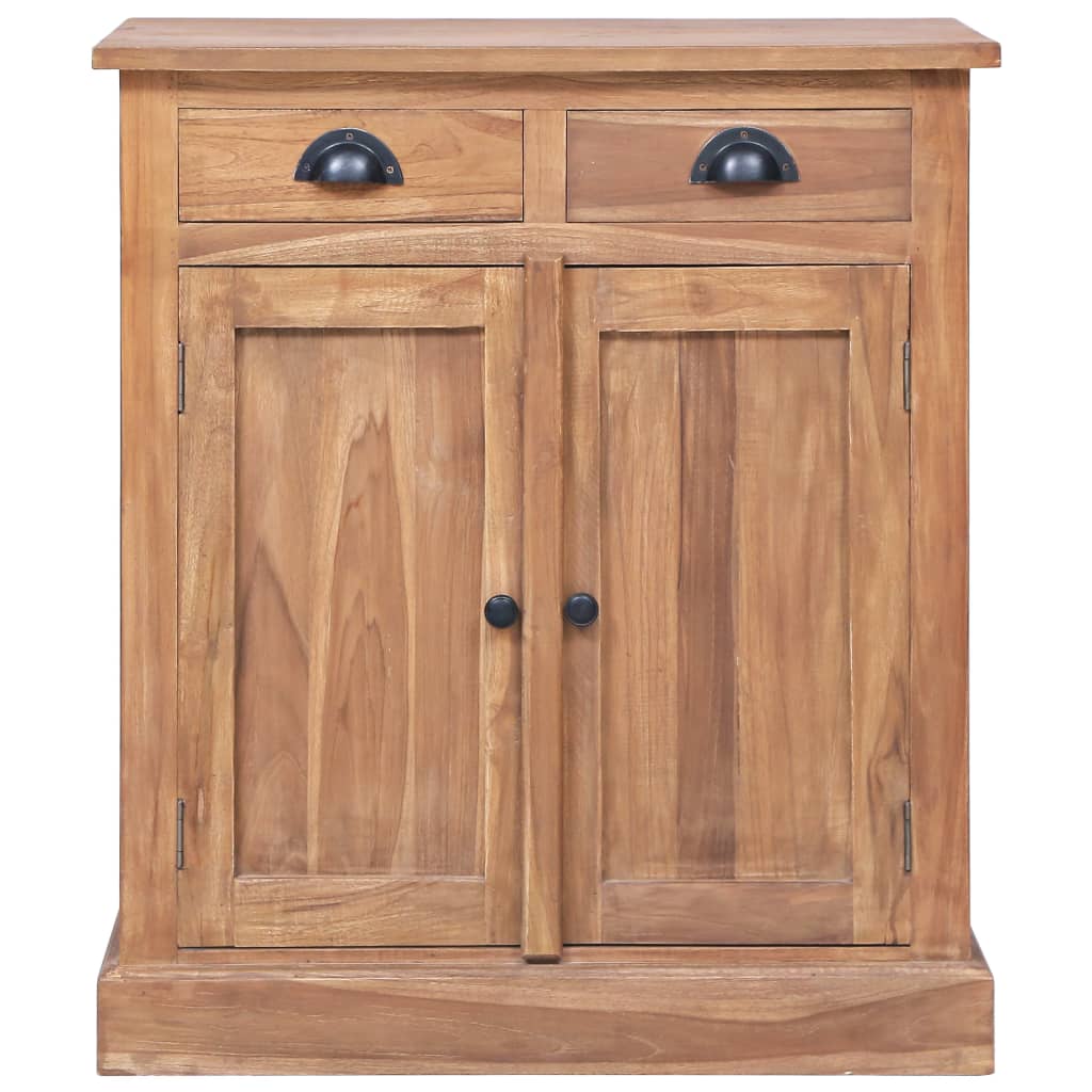 vidaXL Side Cabinet 65x30x75 cm Solid Teak