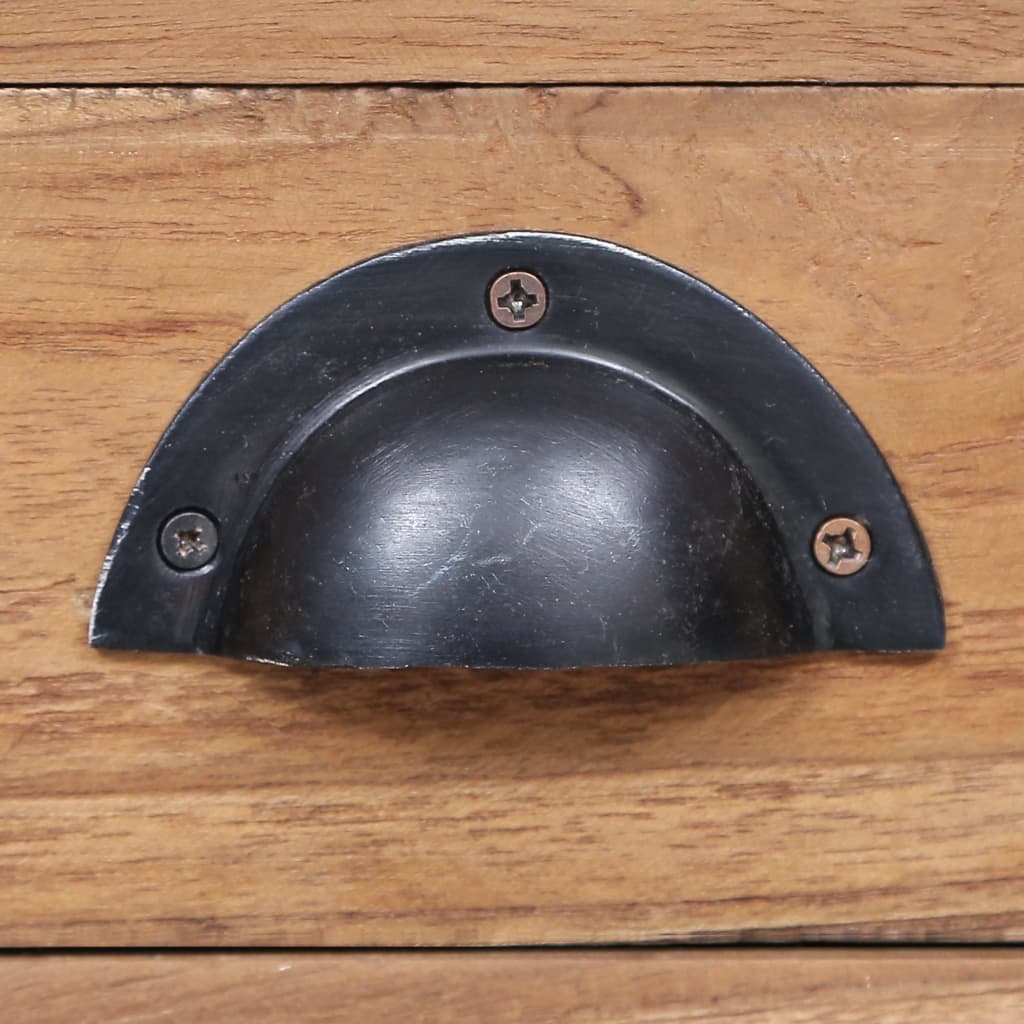 vidaXL Side Cabinet 65x30x75 cm Solid Teak