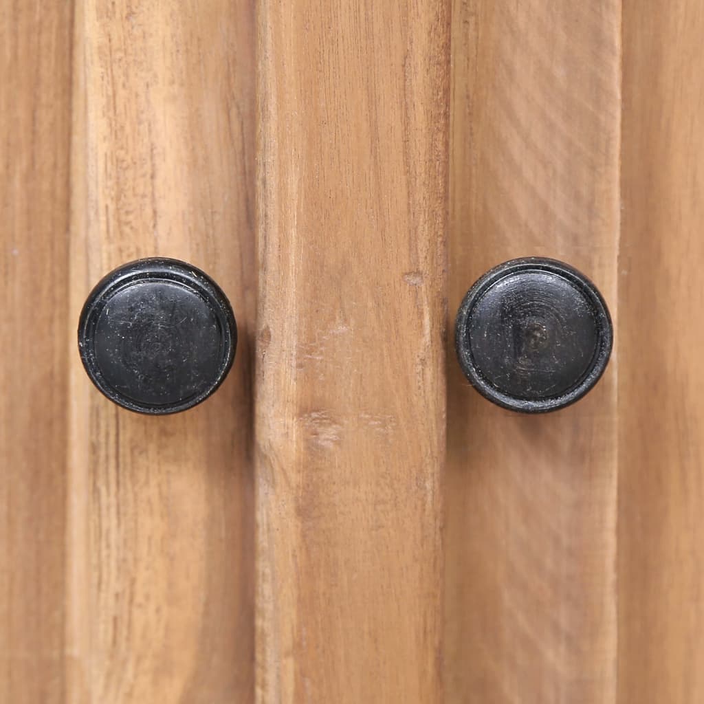 vidaXL Side Cabinet 65x30x75 cm Solid Teak