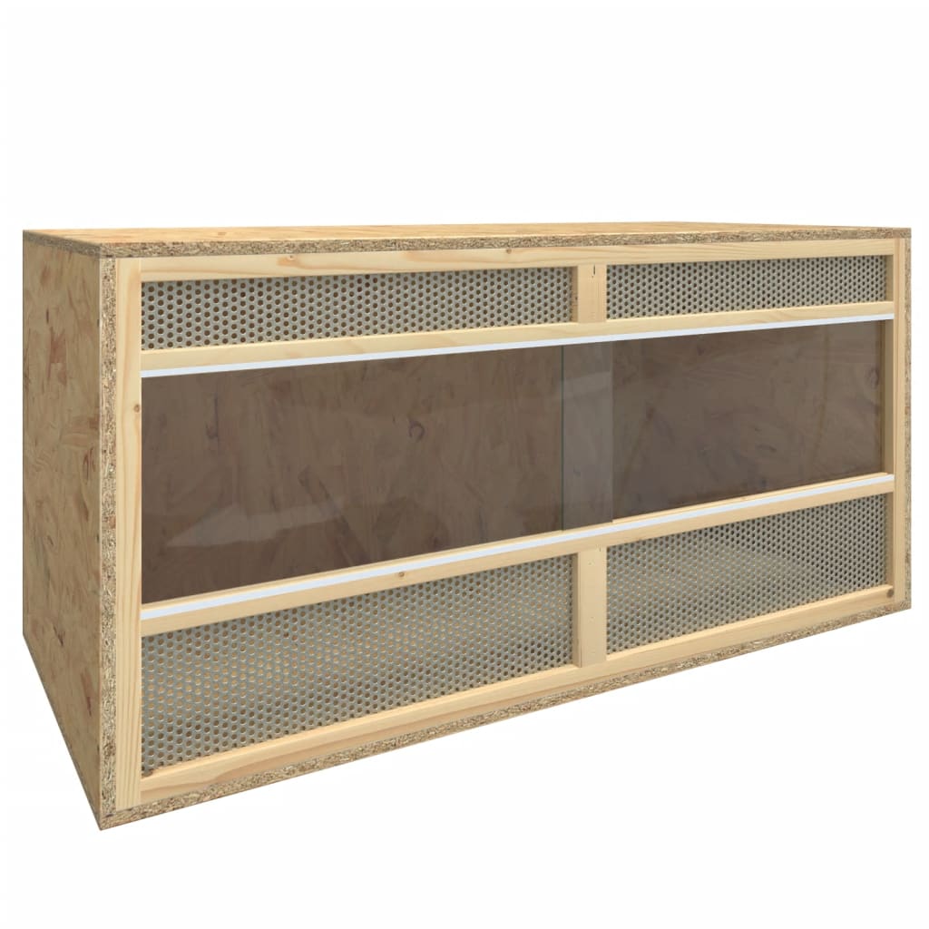 vidaXL Terrarium Engineered Wood 100x47x47 cm