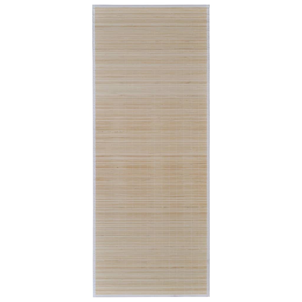 vidaXL Rectangular Natural Bamboo Rugs 4 pcs 120x180 cm