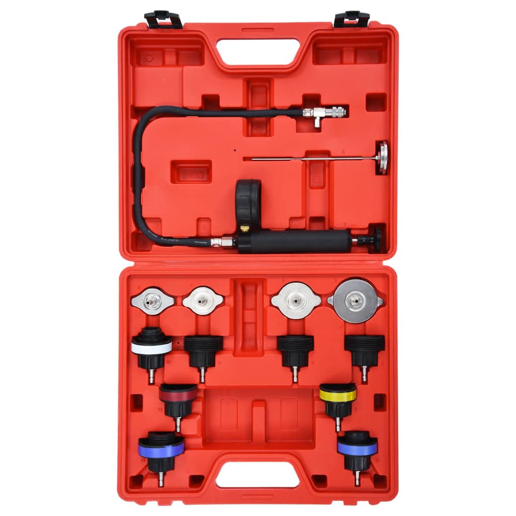 vidaXL 14 Piece Cooling System & Radiator Cap Pressure Tester