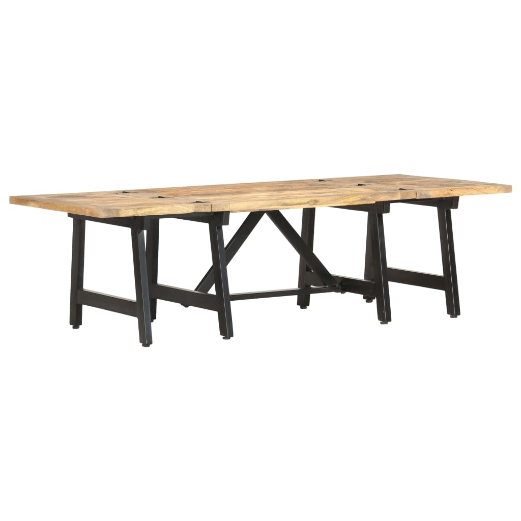 vidaXL Extendable Coffee Table 160x70x45 cm Solid Mango Wood
