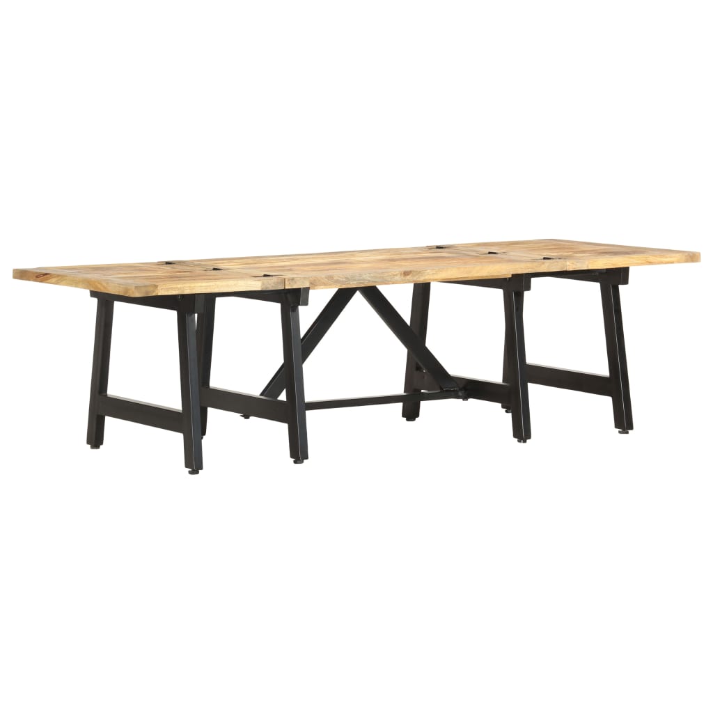 vidaXL Extendable Coffee Table 160x70x45 cm Solid Mango Wood