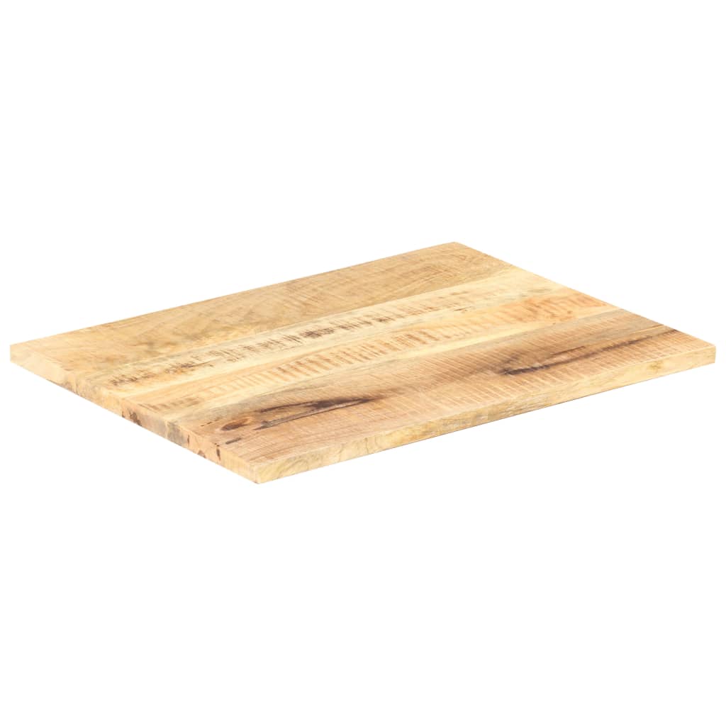 vidaXL Table Top Solid Wood Mango 25-27 mm 70x60 cm