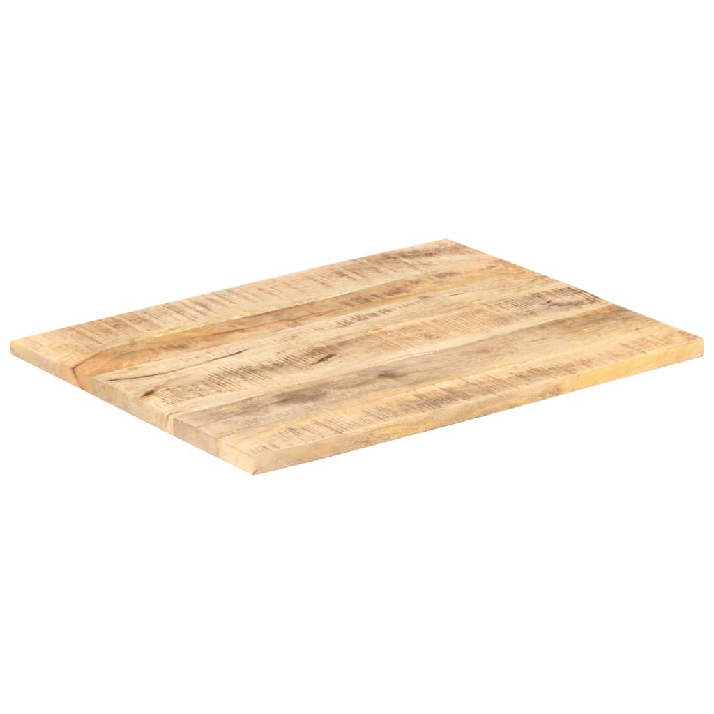 vidaXL Table Top Solid Wood Mango 25-27 mm 70x60 cm