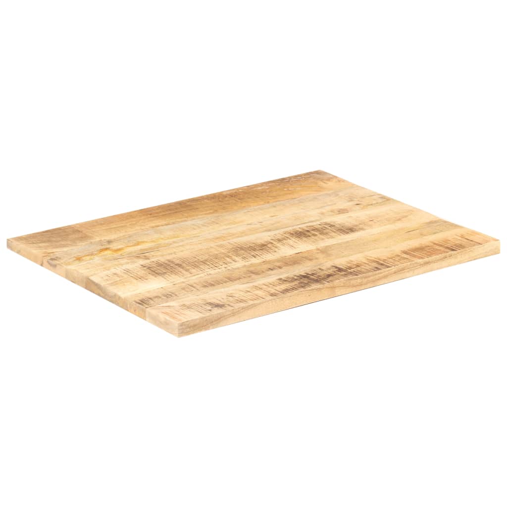 vidaXL Table Top Solid Wood Mango 25-27 mm 70x60 cm