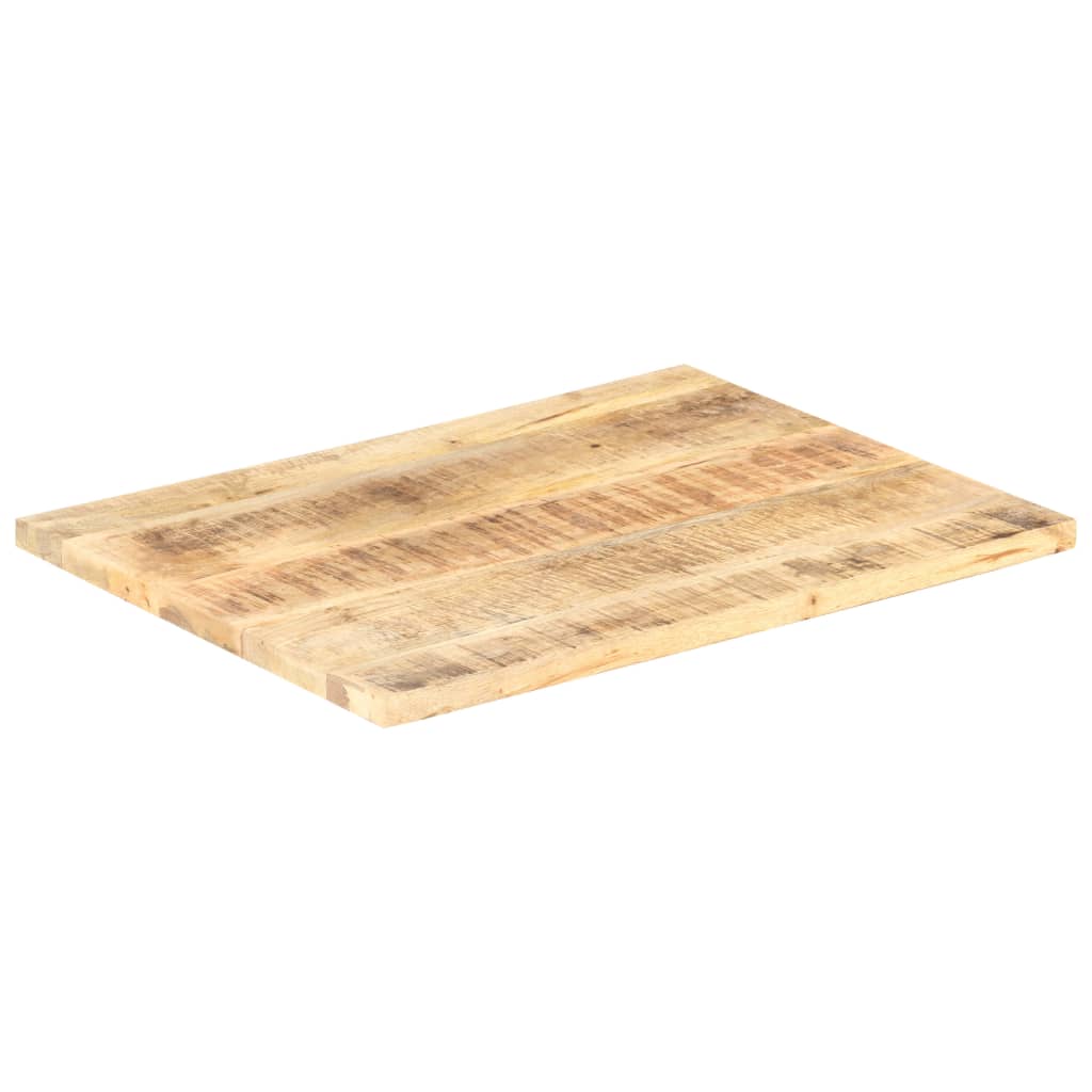 vidaXL Table Top Solid Wood Mango 25-27 mm 70x60 cm