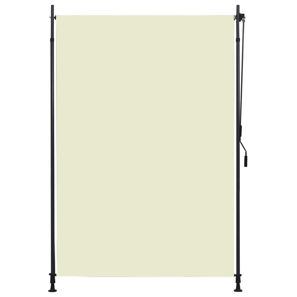 vidaXL Outdoor Roller Blind 150x270 cm Cream