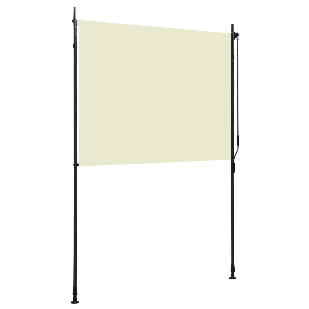 vidaXL Outdoor Roller Blind 150x270 cm Cream