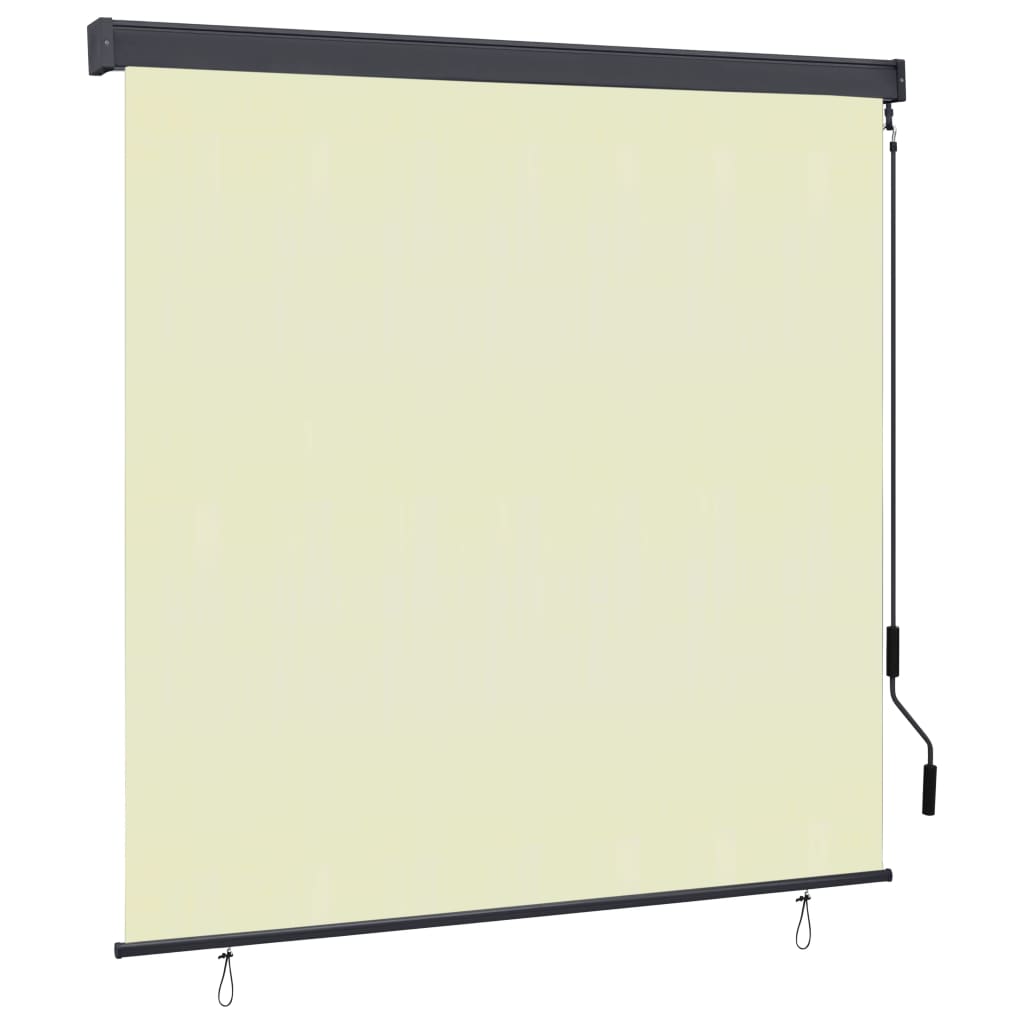 vidaXL Outdoor Roller Blind 170x250 cm Cream
