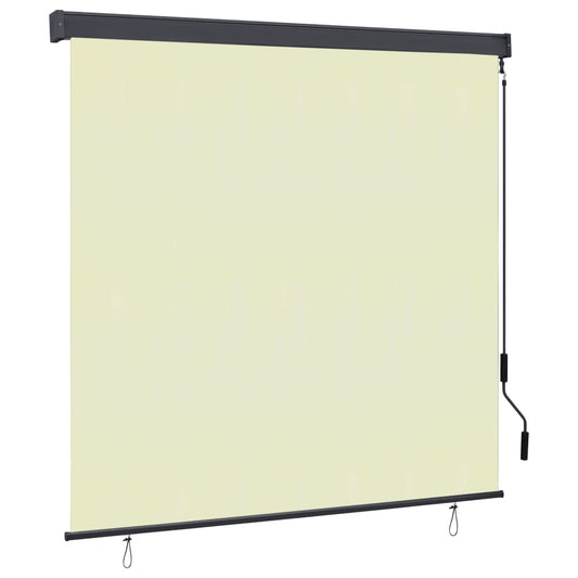vidaXL Outdoor Roller Blind 170x250 cm Cream