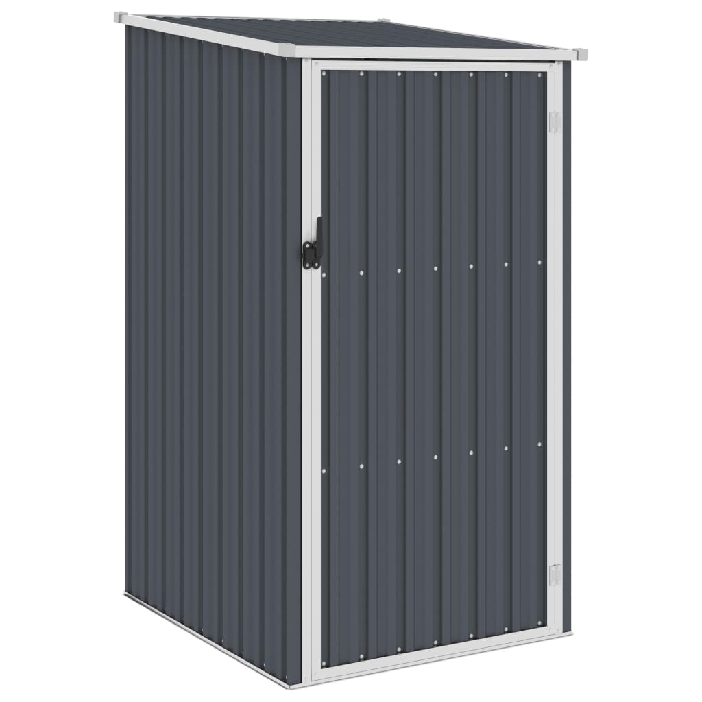 vidaXL Garden Shed Anthracite 87x98x159 cm Galvanised Steel