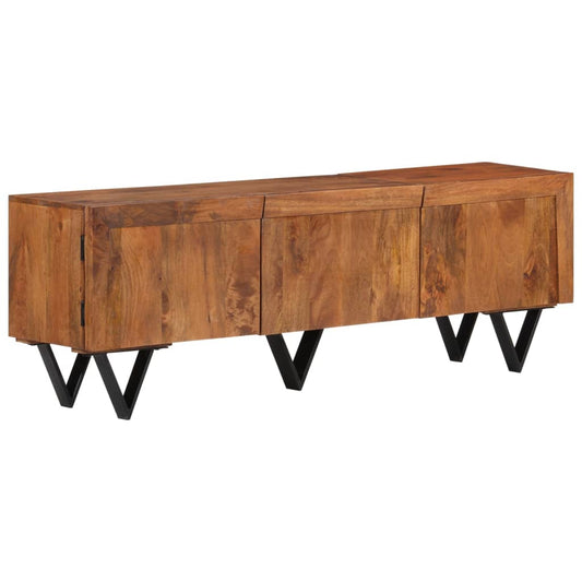vidaXL TV Cabinet 140x30x46 cm Solid Wood Mango