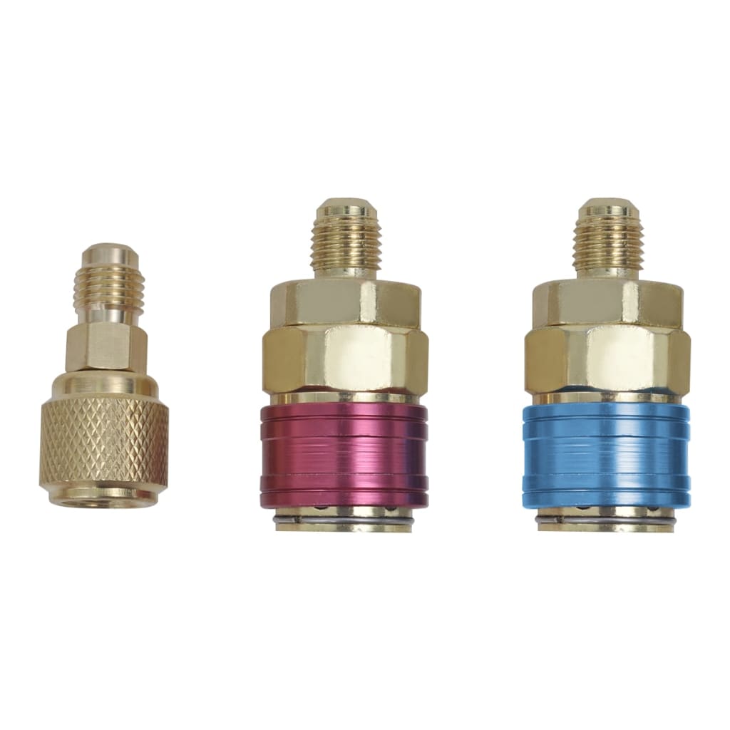 vidaXL Single Stage Vacuum Pump with 2-Way Manifold Gauge Set