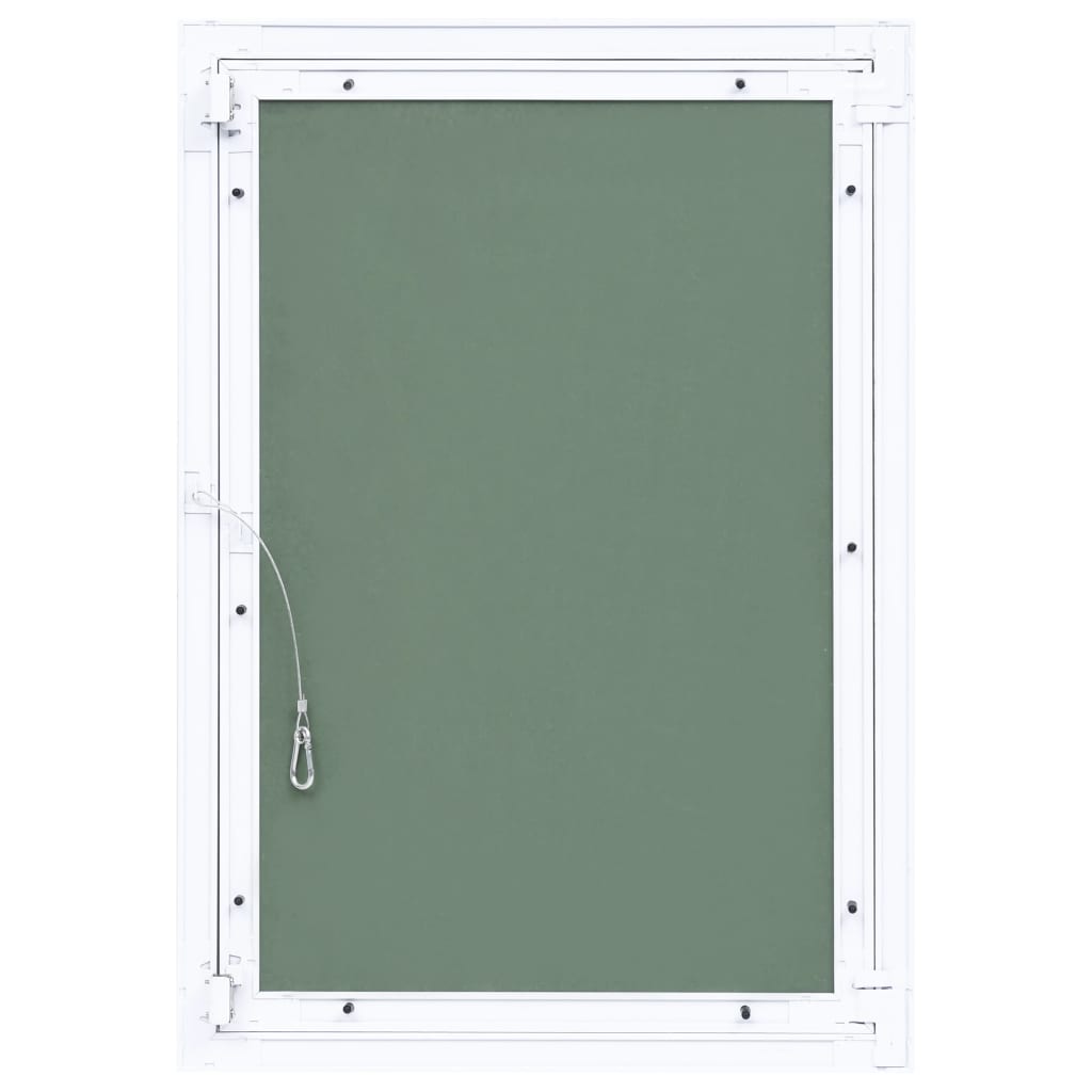 vidaXL Access Panel with Aluminium Frame and Plasterboard 300x600 mm