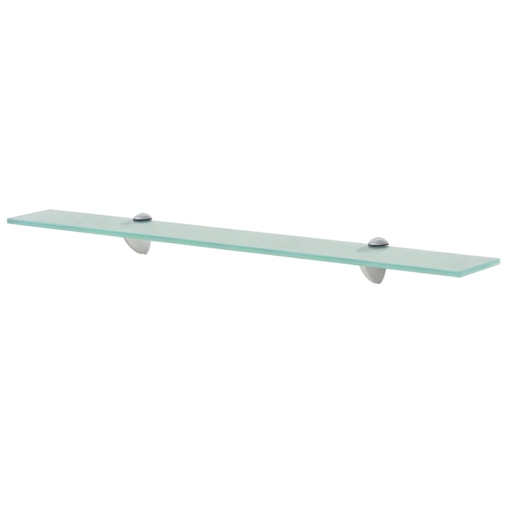 vidaXL Floating Shelves 2 pcs Glass 70x20 cm 8 mm
