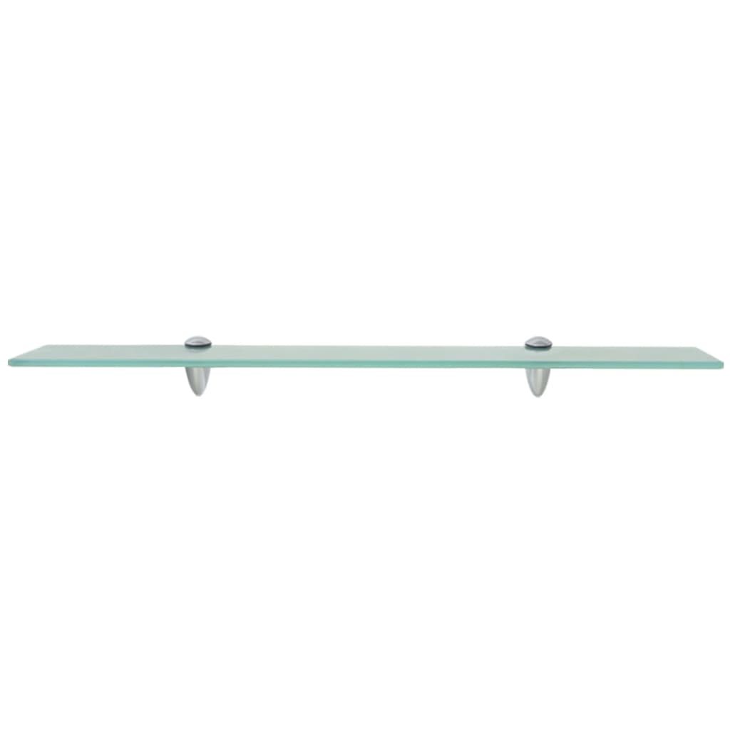 vidaXL Floating Shelves 2 pcs Glass 70x20 cm 8 mm