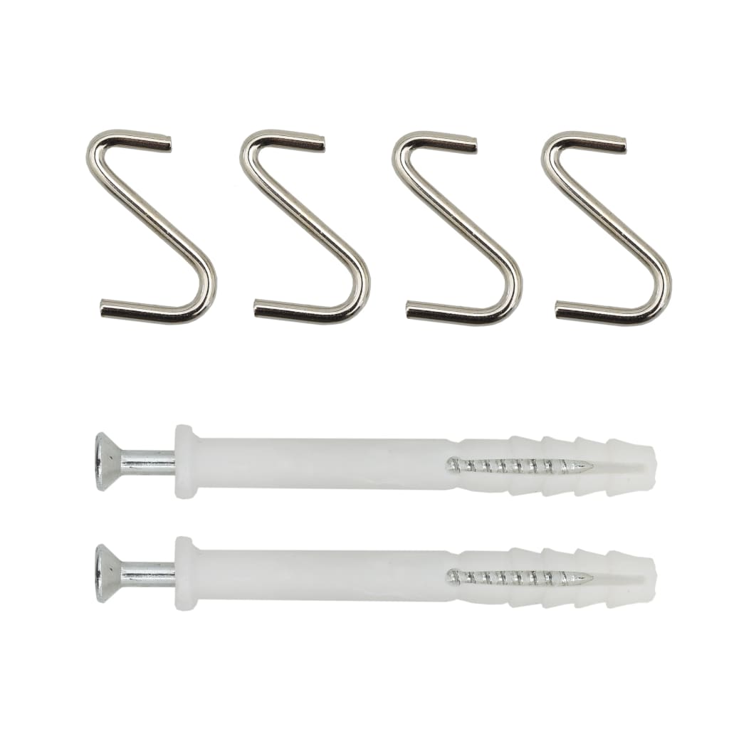 vidaXL Microwave Cabinet Black 60x39.6x123 cm Engineered Wood