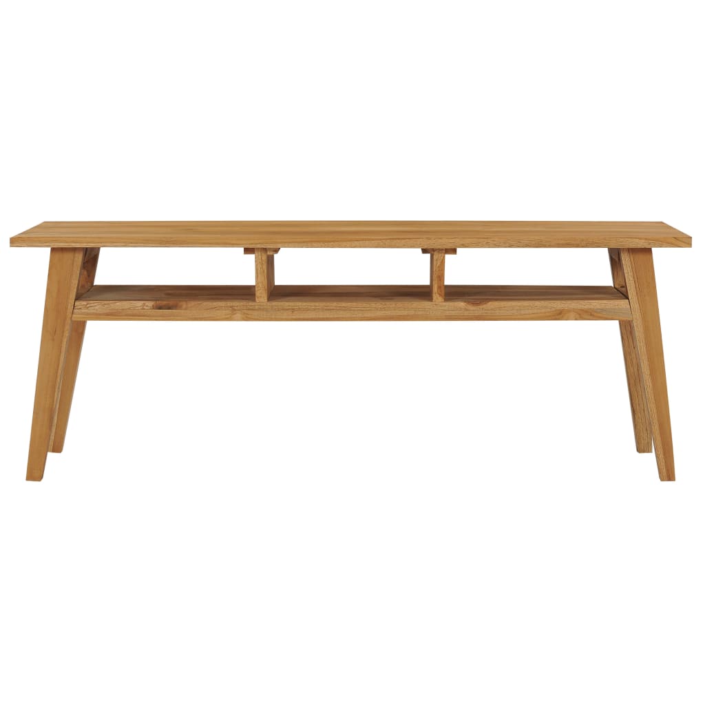 vidaXL TV Cabinet 120x35x45 cm Solid Teak Wood