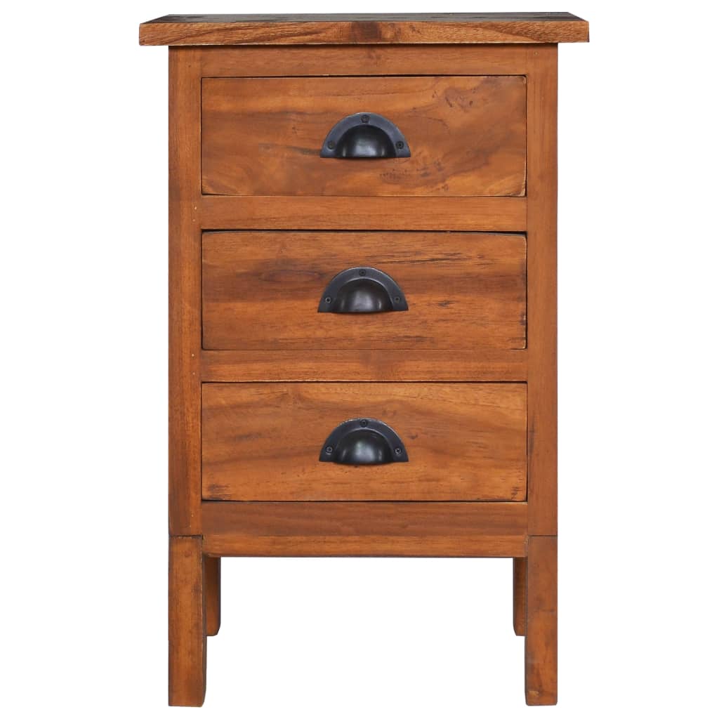 vidaXL Bedside Cabinet 40x35x60 cm Solid Teak Wood