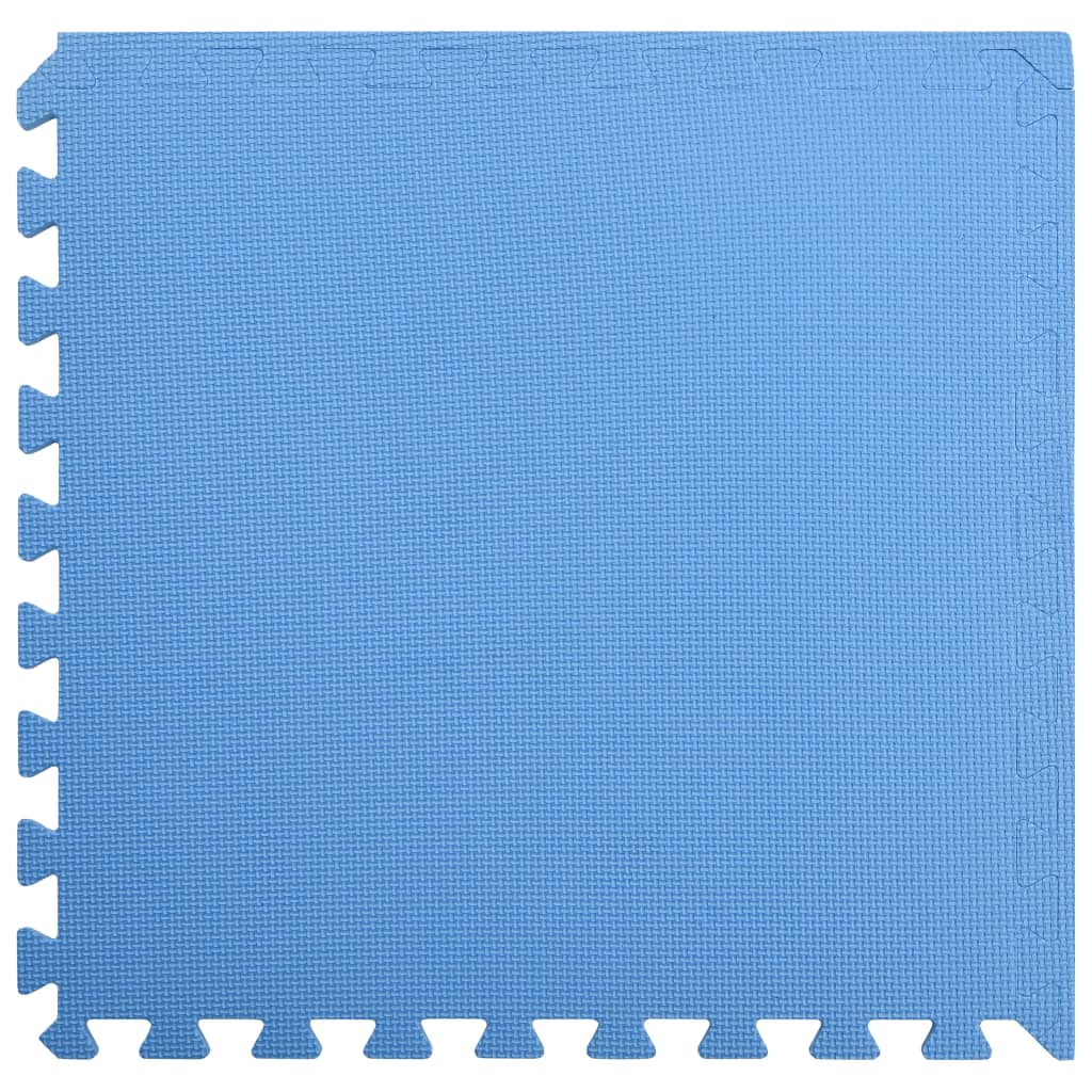 vidaXL Floor Mats 6 pcs 2.16 m² EVA Foam Blue