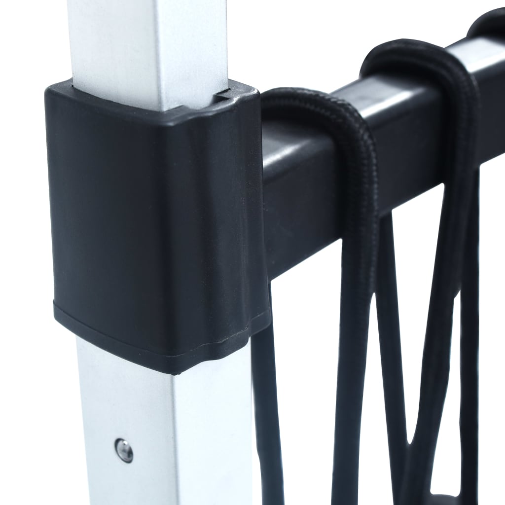 vidaXL Foldable Stair Transport Trolley 70 kg Aluminium Silver